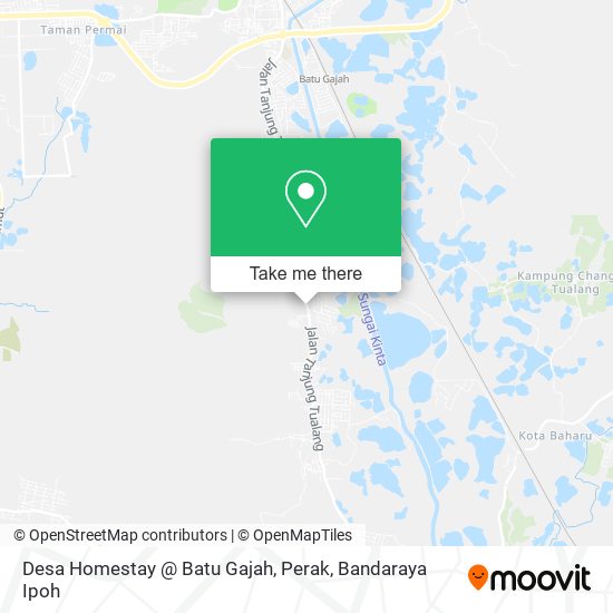 Peta Desa Homestay @ Batu Gajah, Perak