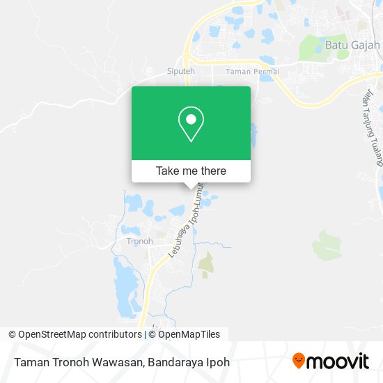Peta Taman Tronoh Wawasan