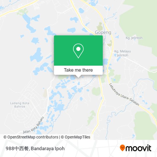 988中西餐 map