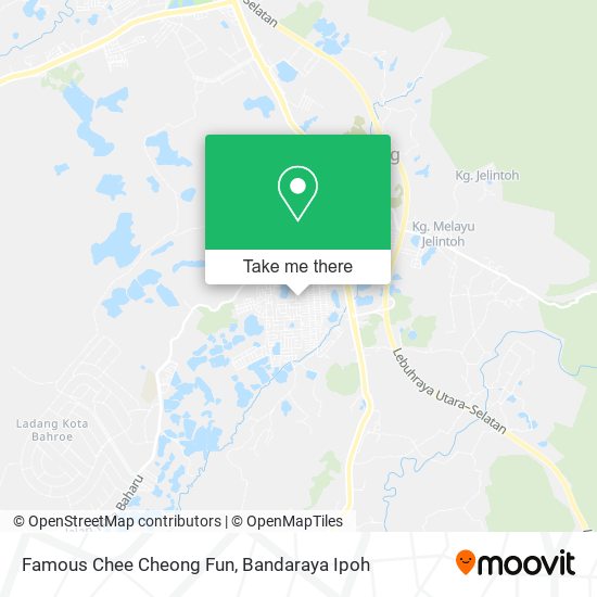 Famous Chee Cheong Fun map