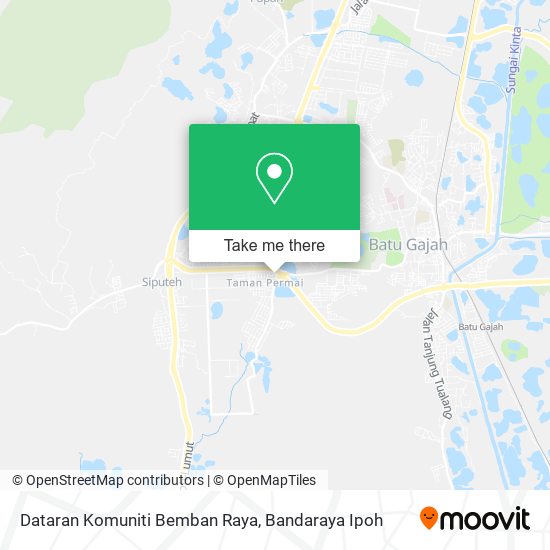 Dataran Komuniti Bemban Raya map