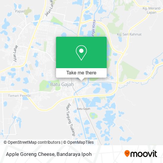 Apple Goreng Cheese map