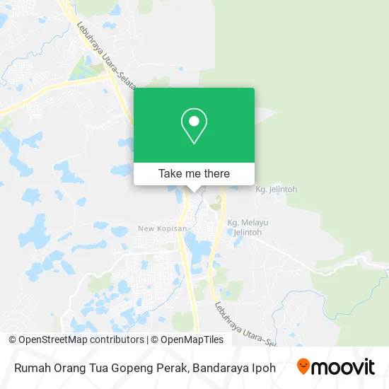 Rumah Orang Tua Gopeng Perak map