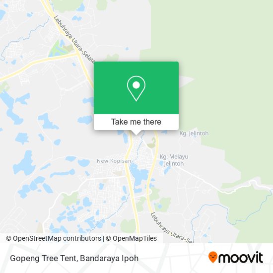 Gopeng Tree Tent map