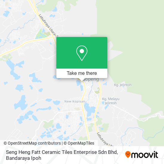 Peta Seng Heng Fatt Ceramic Tiles Enterprise Sdn Bhd