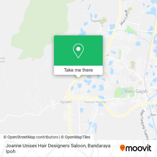 Joanne Unisex Hair Designers Saloon map
