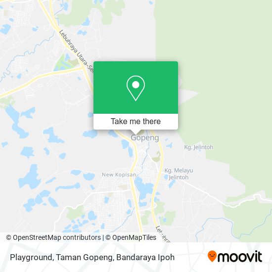 Playground, Taman Gopeng map