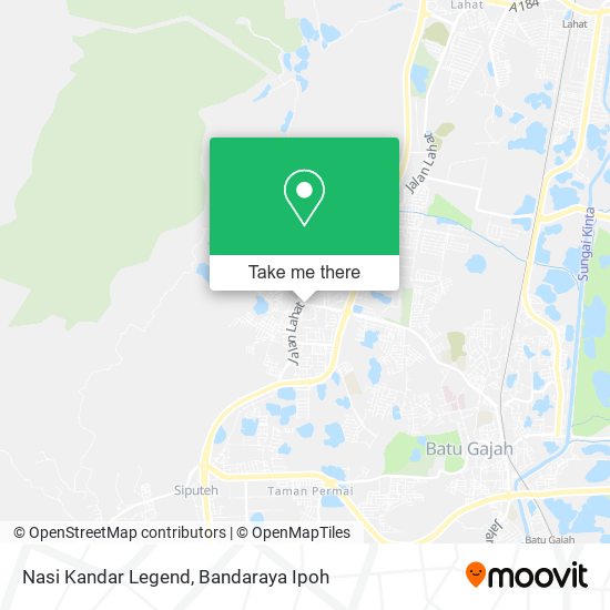 Nasi Kandar Legend map
