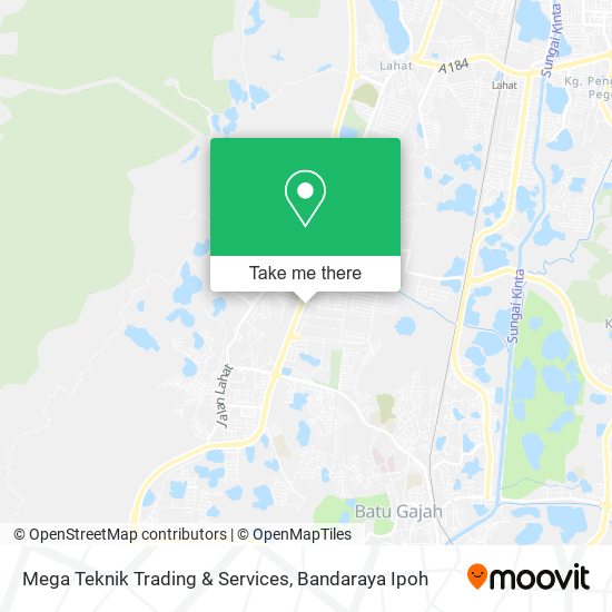 Mega Teknik Trading & Services map