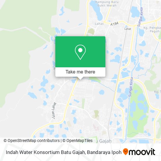 Peta Indah Water Konsortium Batu Gajah