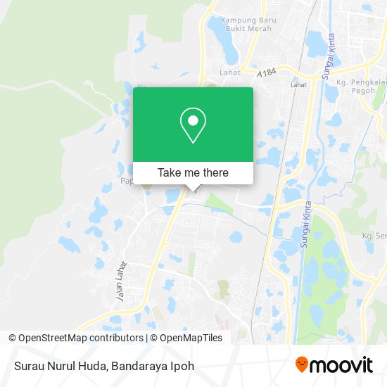 Surau Nurul Huda map