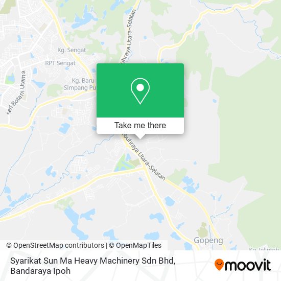 Syarikat Sun Ma Heavy Machinery Sdn Bhd map