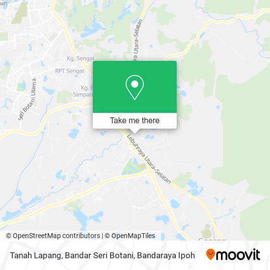 Peta Tanah Lapang, Bandar Seri Botani