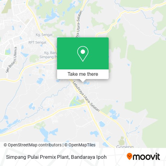 Simpang Pulai Premix Plant map