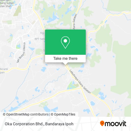 Oka Corporation Bhd. map