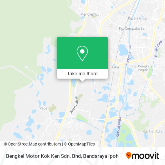 Peta Bengkel Motor Kok Ken Sdn. Bhd