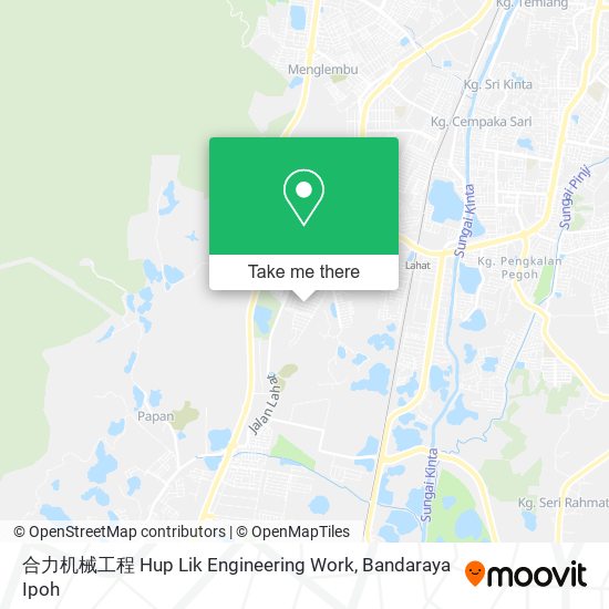 合力机械工程 Hup Lik Engineering Work map