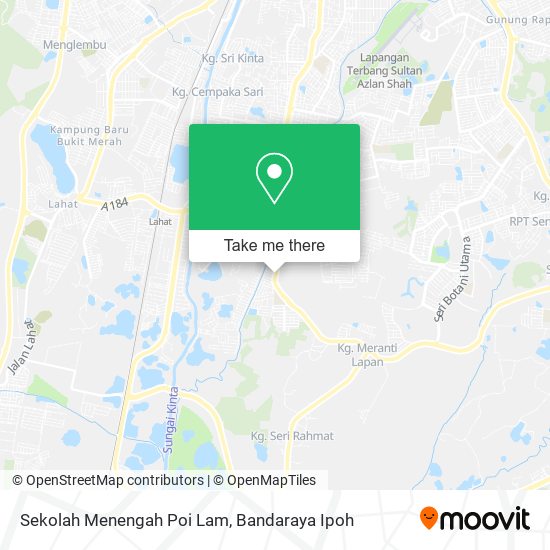 Sekolah Menengah Poi Lam map