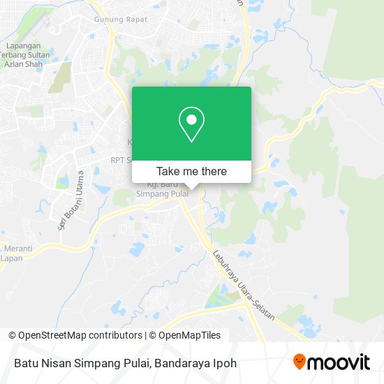 Peta Batu Nisan Simpang Pulai