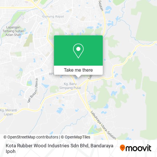 Kota Rubber Wood Industries Sdn Bhd map