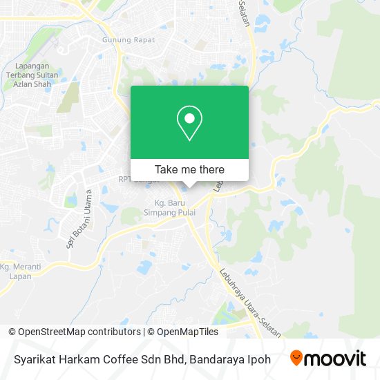Syarikat Harkam Coffee Sdn Bhd map