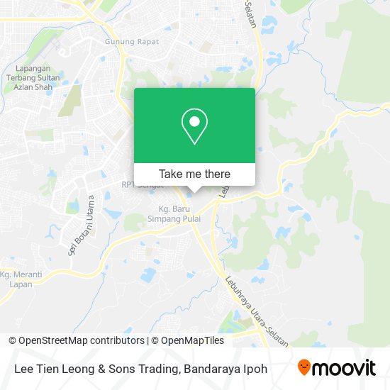 Lee Tien Leong & Sons Trading map