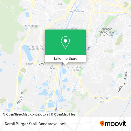 Ramli Burger Stall map