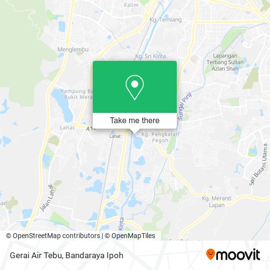 Gerai Air Tebu map