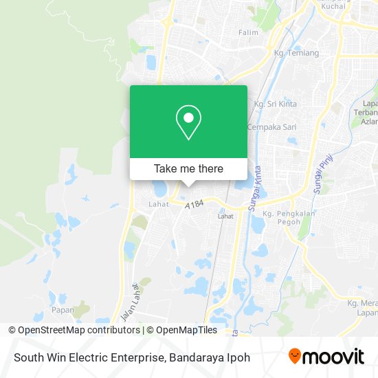 South Win Electric Enterprise map