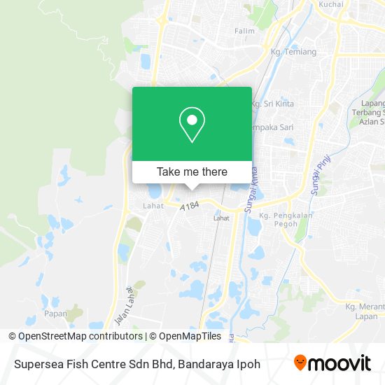 Supersea Fish Centre Sdn Bhd map