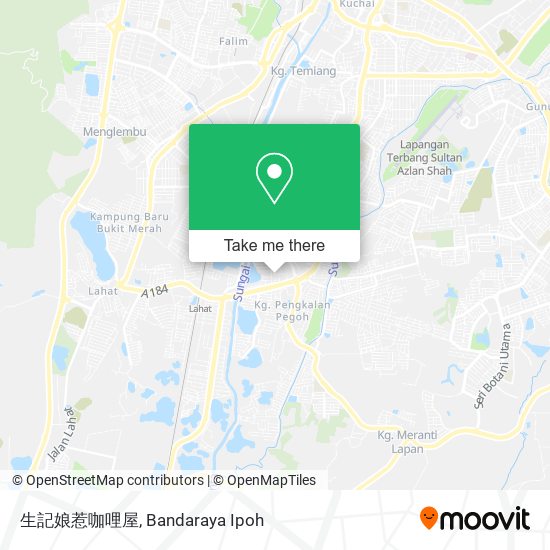 生記娘惹咖哩屋 map