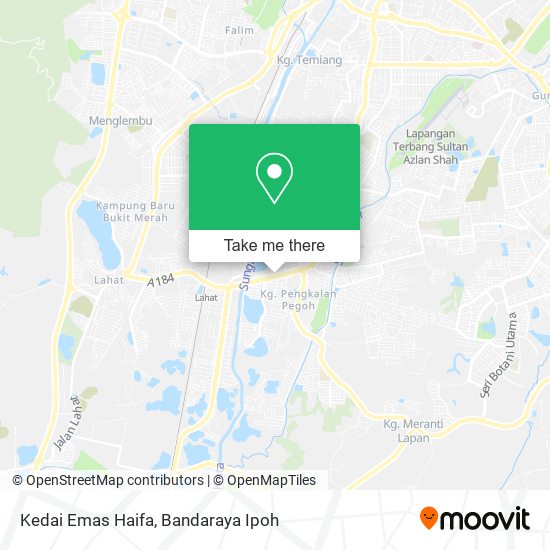 Kedai Emas Haifa map