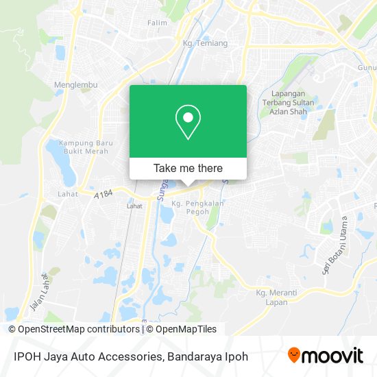 IPOH Jaya Auto Accessories map