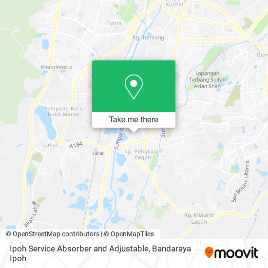 Ipoh Service Absorber and Adjustable map