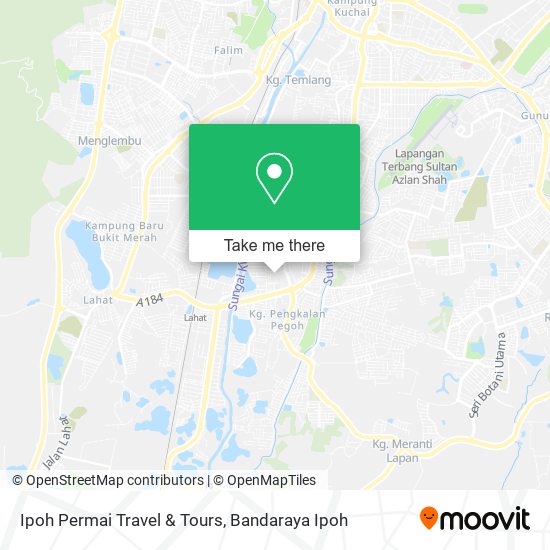 Peta Ipoh Permai Travel & Tours