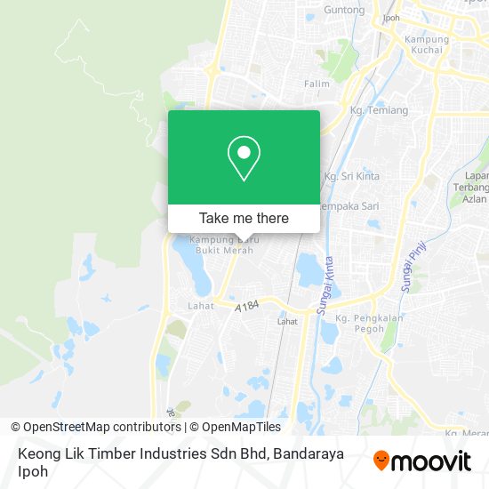 Peta Keong Lik Timber Industries Sdn Bhd