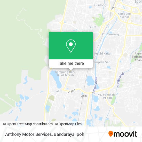 Anthony Motor Services map