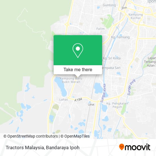 Tractors Malaysia map