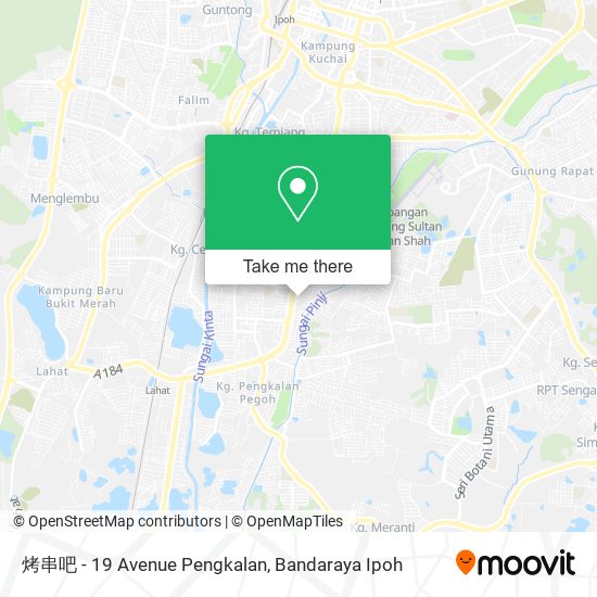 烤串吧 - 19 Avenue Pengkalan map
