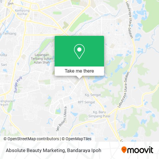 Absolute Beauty Marketing map