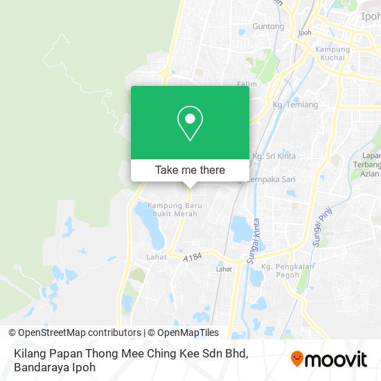 Kilang Papan Thong Mee Ching Kee Sdn Bhd map