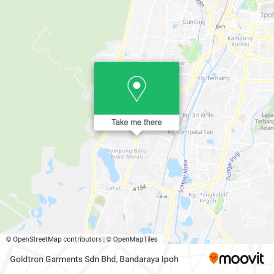 Goldtron Garments Sdn Bhd map