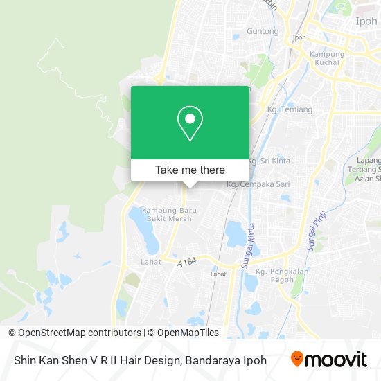 Shin Kan Shen V R II Hair Design map