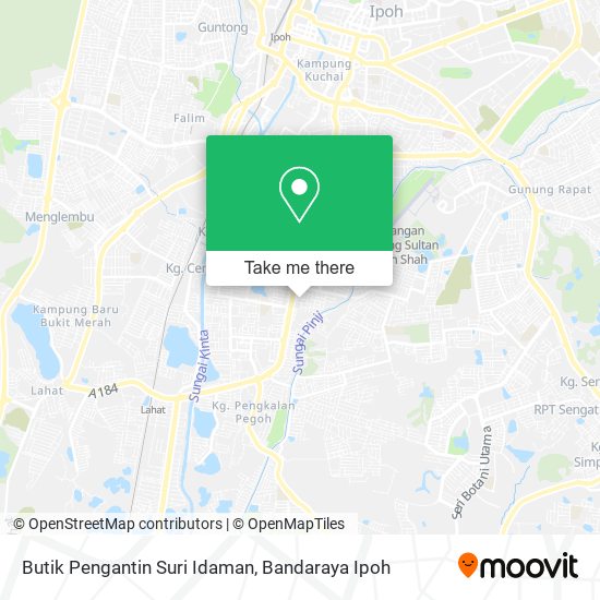 Peta Butik Pengantin Suri Idaman