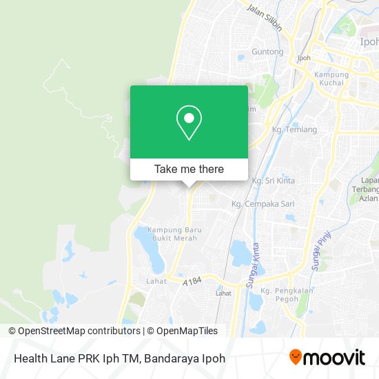 Health Lane PRK Iph TM map