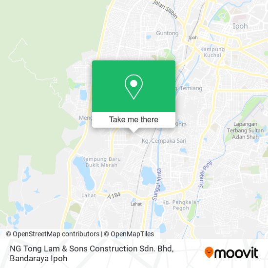 NG Tong Lam & Sons Construction Sdn. Bhd map