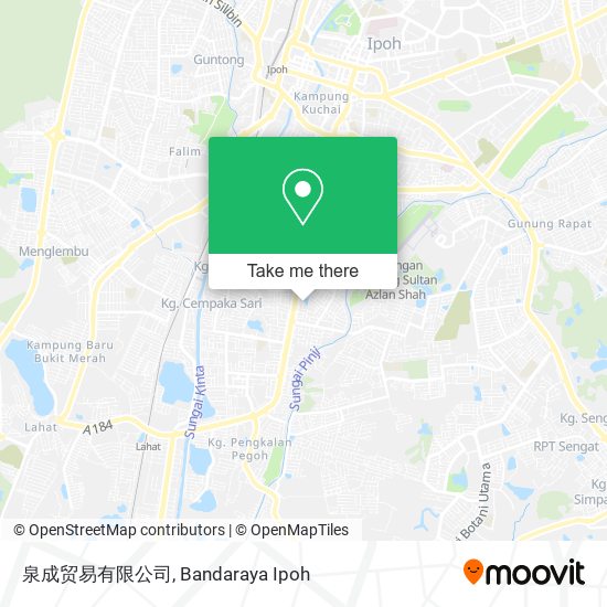 泉成贸易有限公司 map