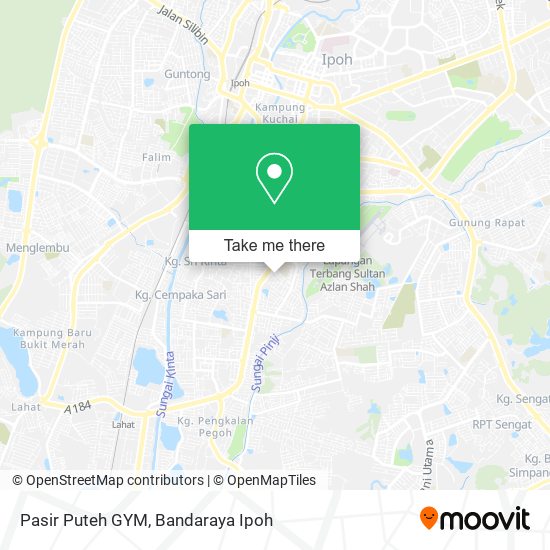 Pasir Puteh GYM map