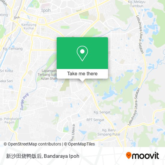 新沙田烧鸭饭后 map