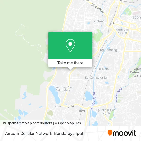 Aircom Cellular Network map